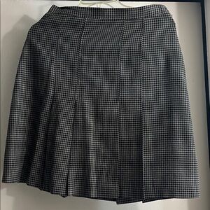Worthington Black and White A-Line Skirt